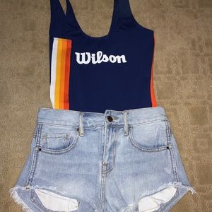 Forever 21 x Wilson bodysuit